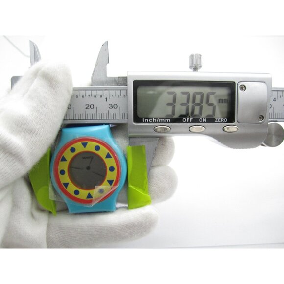 Vtg LCA Quartz  Digital 33mm Round Watch (I47) "New Battery" - Picture 3 of 11